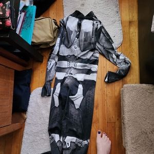 Candy catz space invader bodysuit size xl. Very flattering and perfect condition